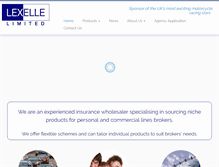 Tablet Screenshot of lexelle.com